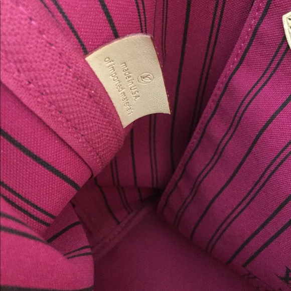 SOLD. Authentic LV Neverfull Mm in Pivoine - Picture 8 of 8